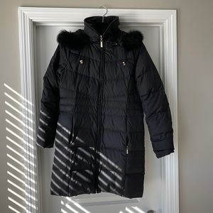 Ellen Tracy Women’s Black Puffer Coat - Medium